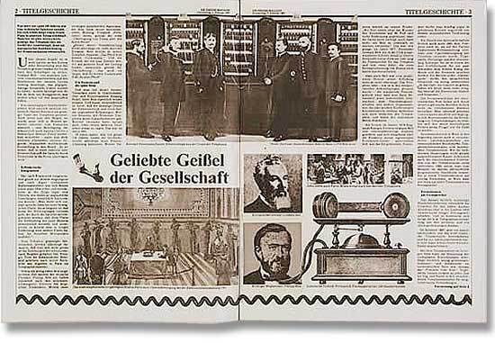 Brigitta Bernart-Skarek Graphikdesignerin Editorialdesign editorial design für die Tageszeitung die Presse Magazin Layout